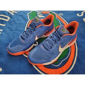 NIKE Alpha Huarache Elite 3 Florida Gators Football Turf Cleats - Team Exclusive